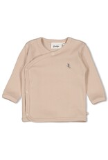 Feetje Overslagshirt rib - Honey Bear