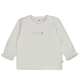 Feetje Longsleeve - Ladybug Offwhite
