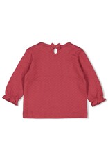 Feetje Longsleeve Berry - Ladybug