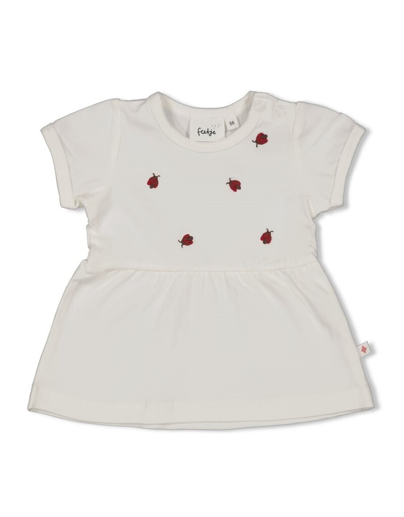 Feetje T-shirt AOP Offwhite - Ladybug