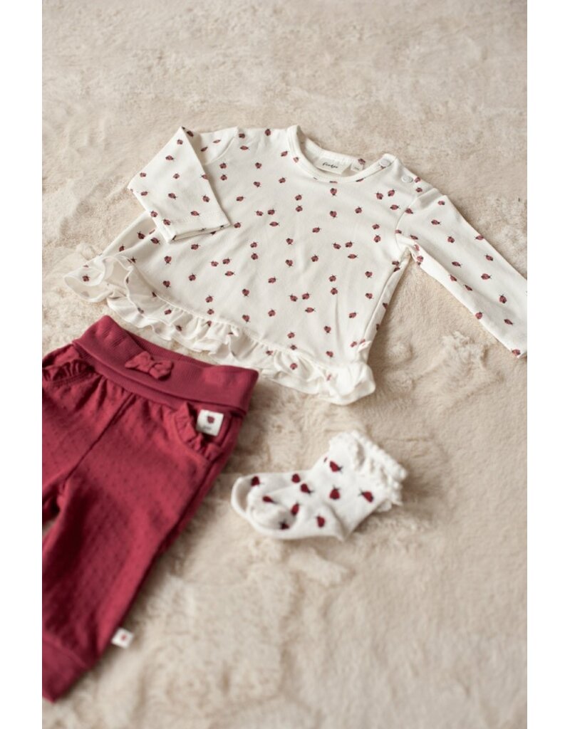 Feetje Broek Berry - Ladybug