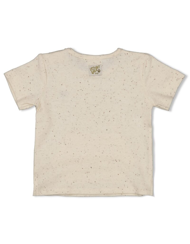 Feetje T-shirt Offwhite - Safari Savage