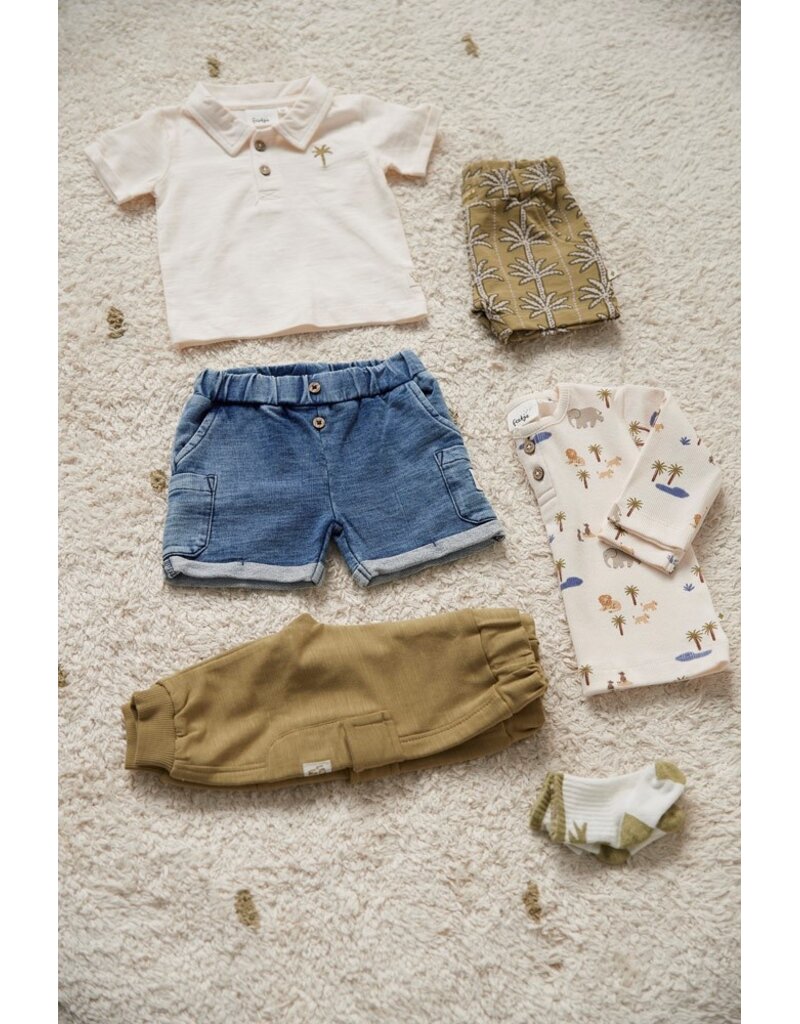 Feetje Short jogg denim - Safari Savage