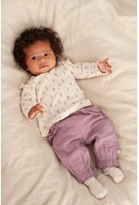 Feetje Broek mousseline Violet - Flower Ranch