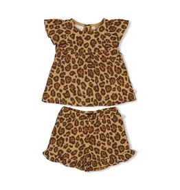 Feetje Top + short mousseline AOP - Summer Woven