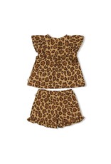 Feetje Top + short mousseline AOP - Summer Woven