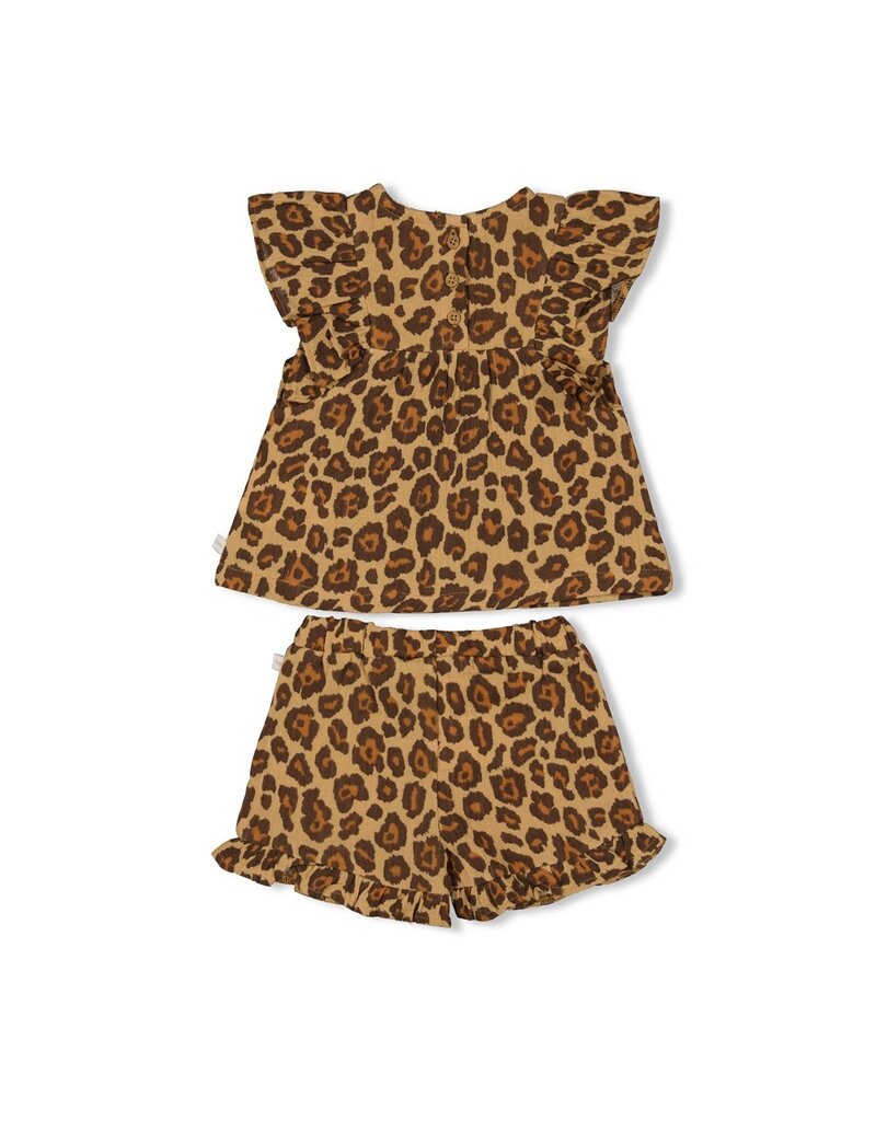 Feetje Top + short mousseline AOP - Summer Woven