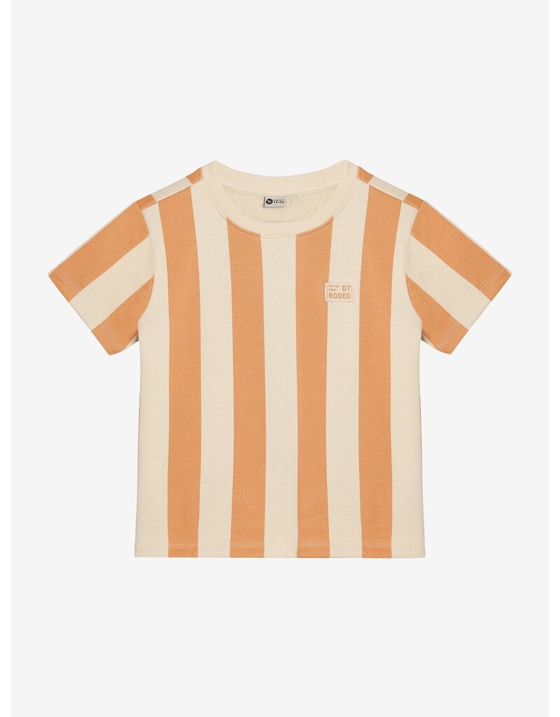 Daily Seven T-shirt Big Stripe Sandstone