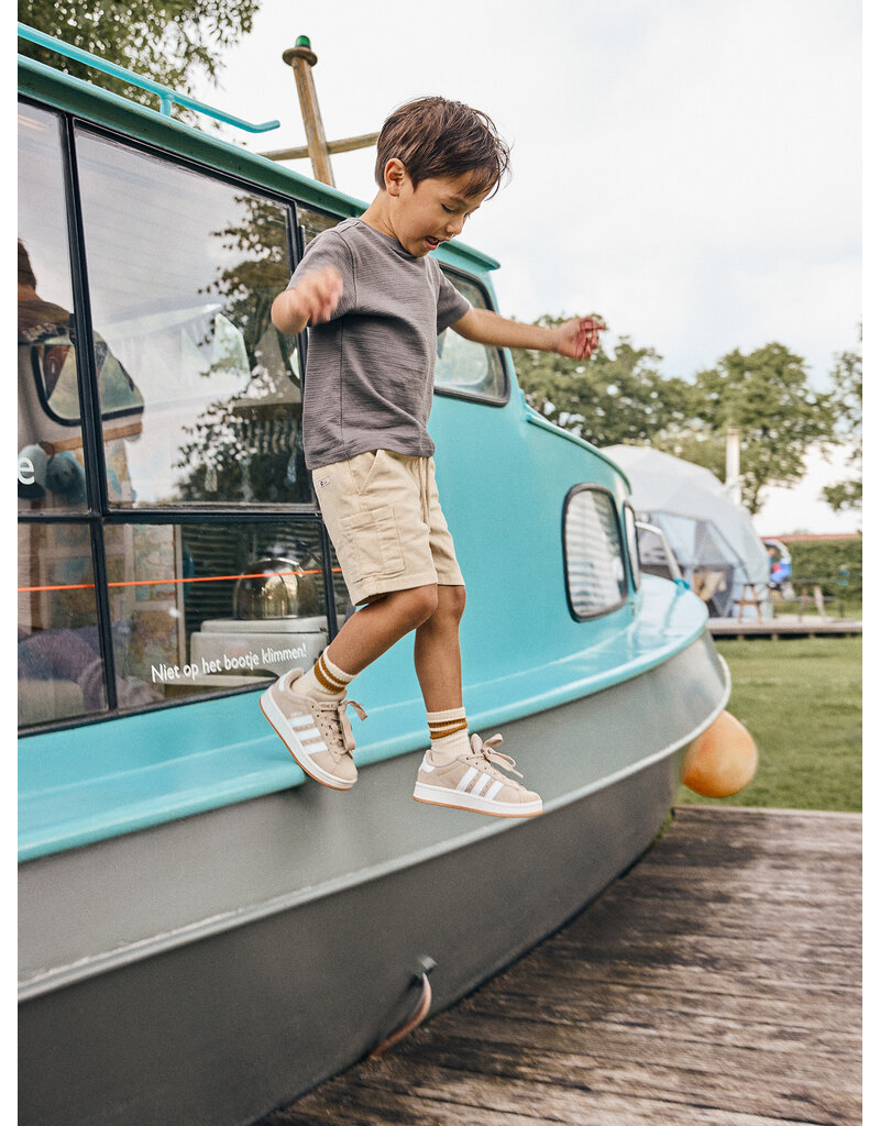 Daily Seven Canvas Cargo Shorts Sandshell