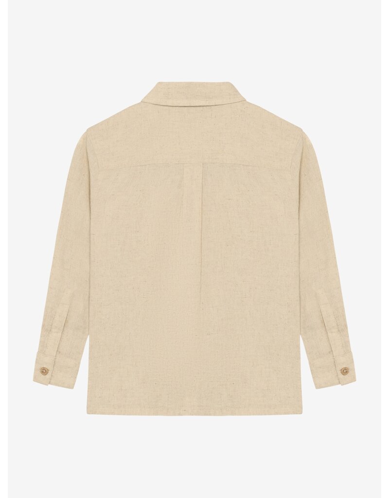 Daily Seven Shirt Longsleeve Linen Sandshell