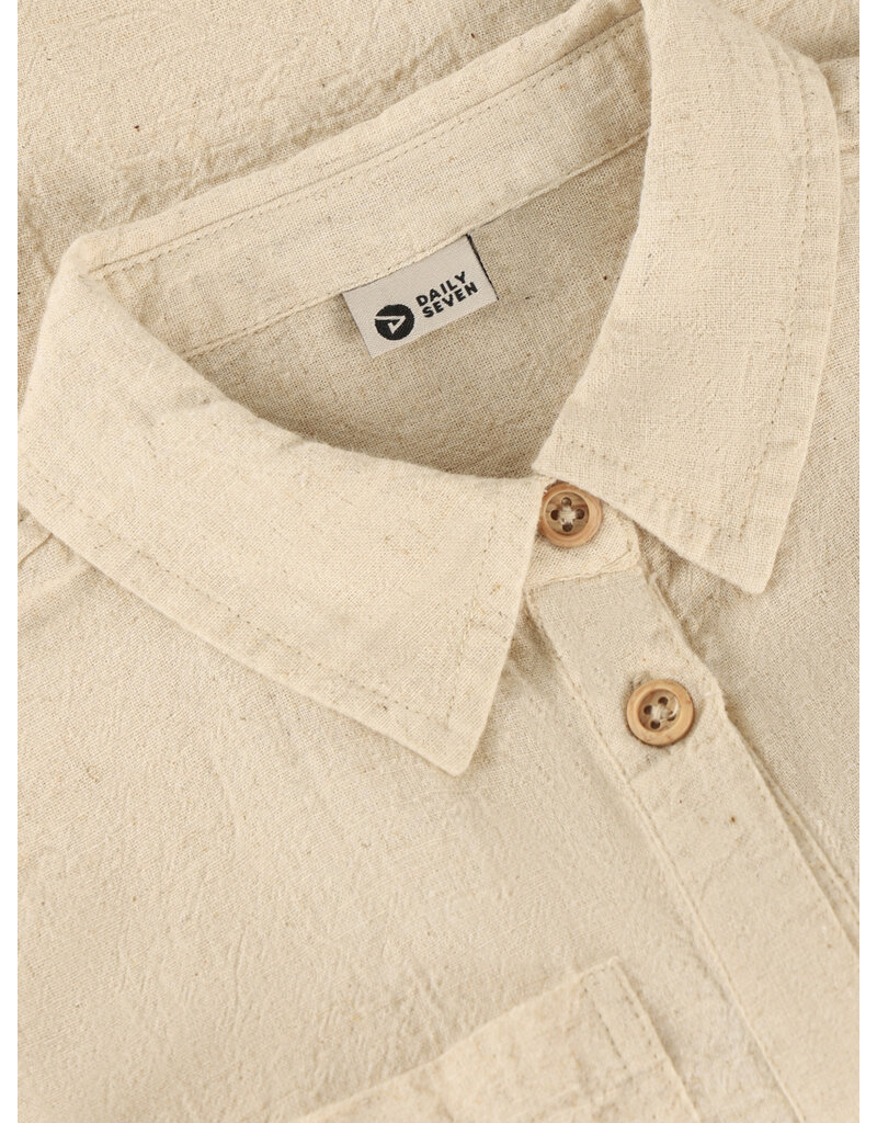 Daily Seven Shirt Longsleeve Linen Sandshell