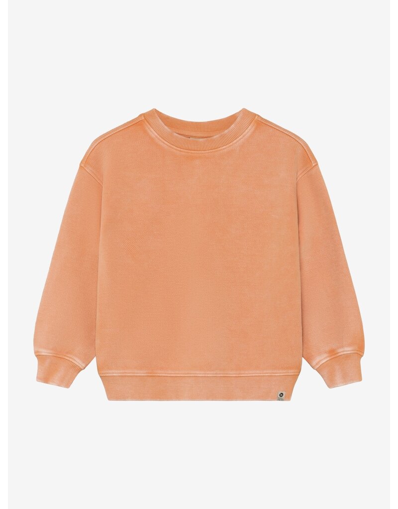 Daily Seven Oversized Sweater Backprint Sandstone