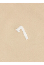 Daily Seven Oversized T-shirt Artwork Latte Sand