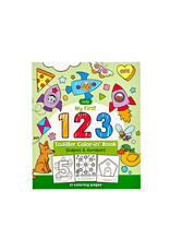 ooly Toddler Coloring Book – 123 Shapes & Numbers