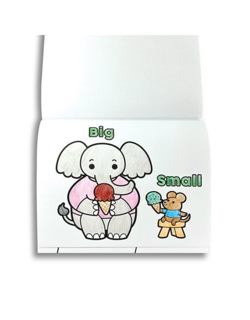 ooly Toddler Coloring Book - My FirstOpposite