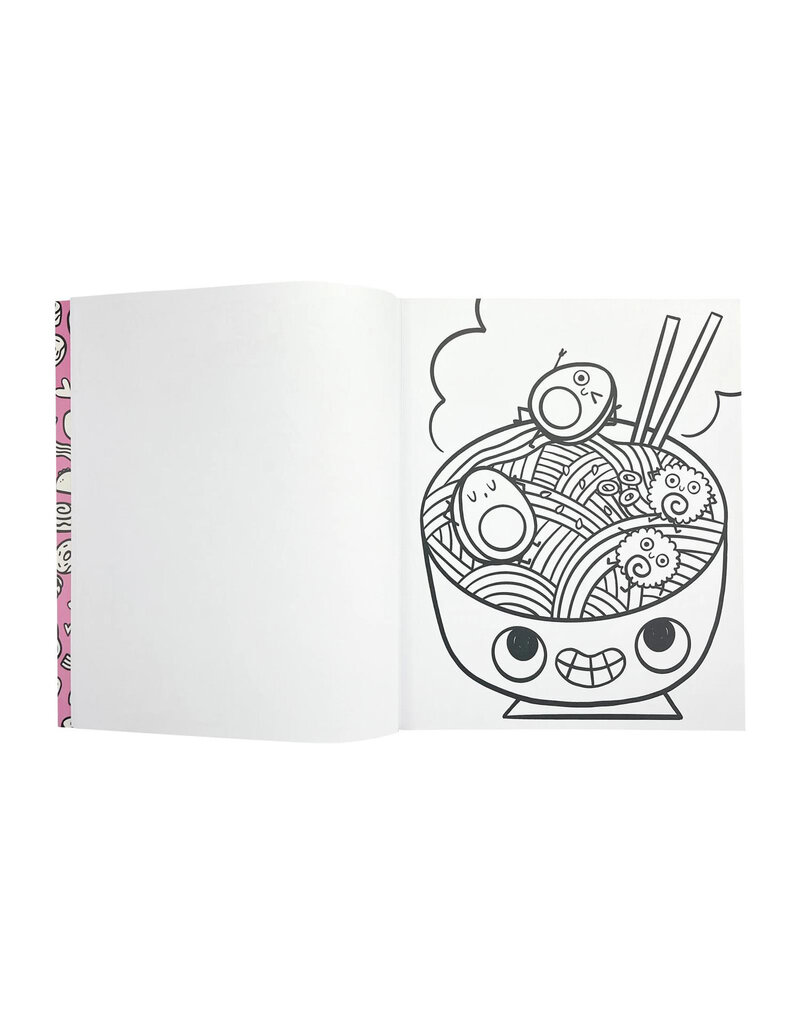 ooly Color-in Book: Happy Snacks