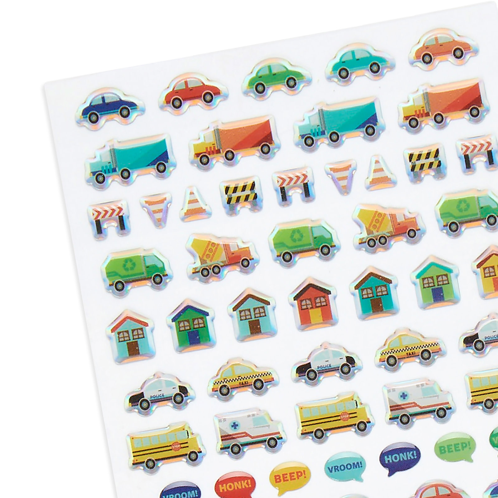 Printable Sticker Wheel ooly Stickiville Stickers – Standard – Workin’ Wheels - Jack & Zo.