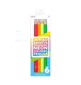 ooly Jumbo Brights Neon Colored Pencils