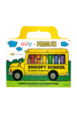 ooly OOLY x Peanuts: Snoopy School Coloring Travel Kit
