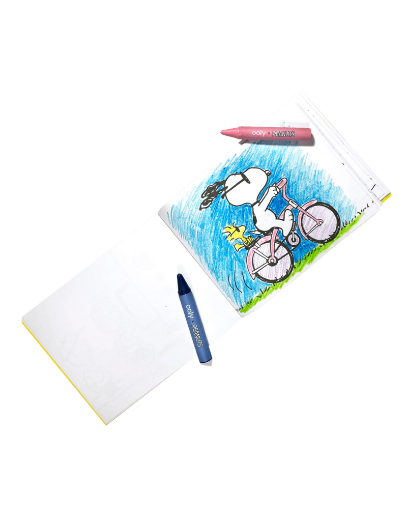 ooly OOLY x Peanuts: Snoopy School Coloring Travel Kit