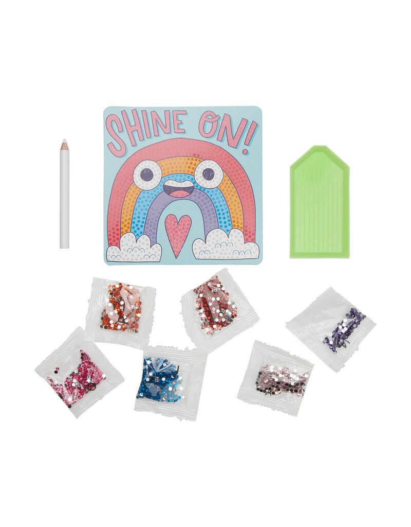 ooly Razzle Dazzle Mini Gem Art Kit – Rad Rainbow