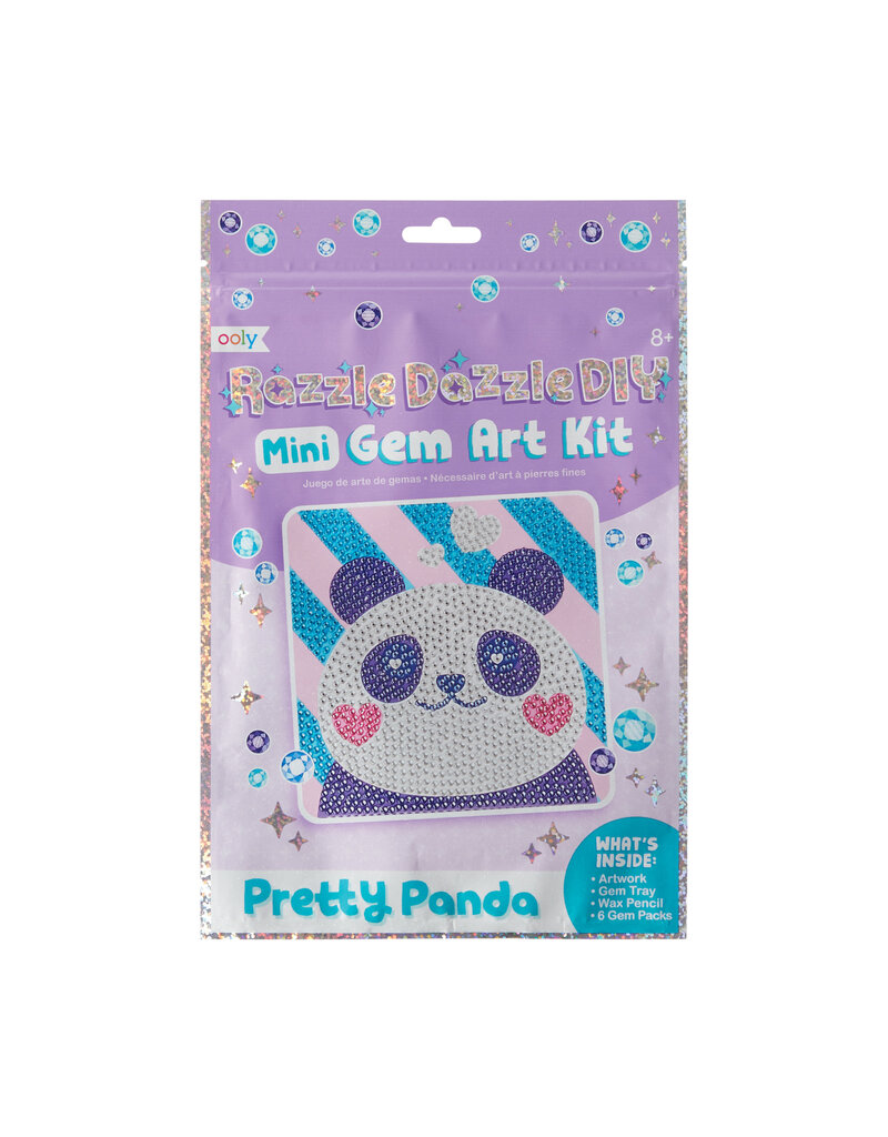 ooly Razzle Dazzle Mini Gem Art Kit – Pretty Panda
