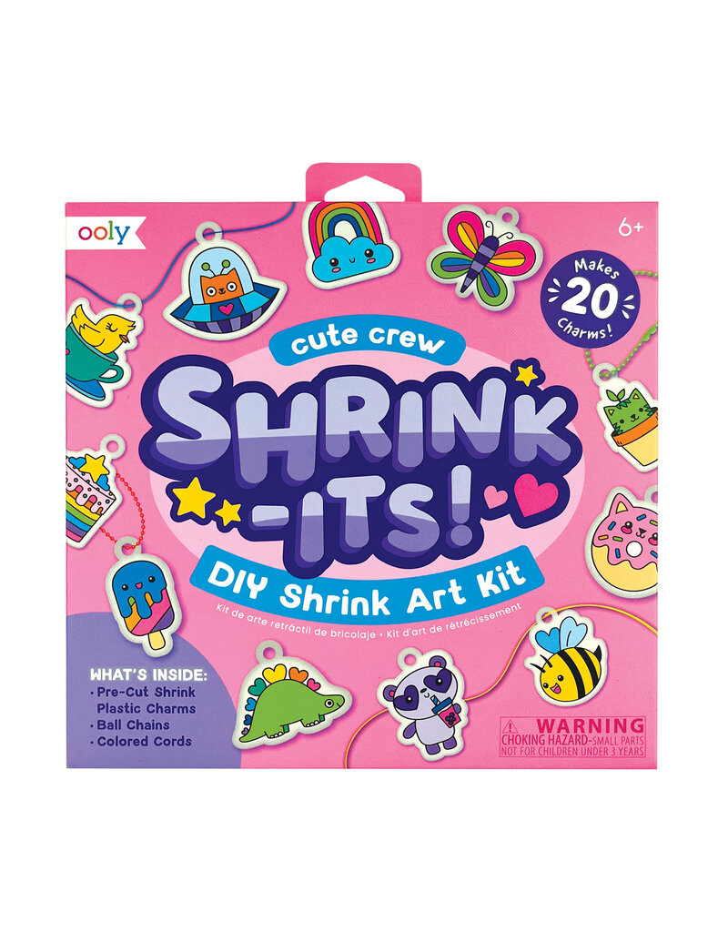 ooly Shrink-Its! D.I.Y. Shrink Art Kit – Cute Crew