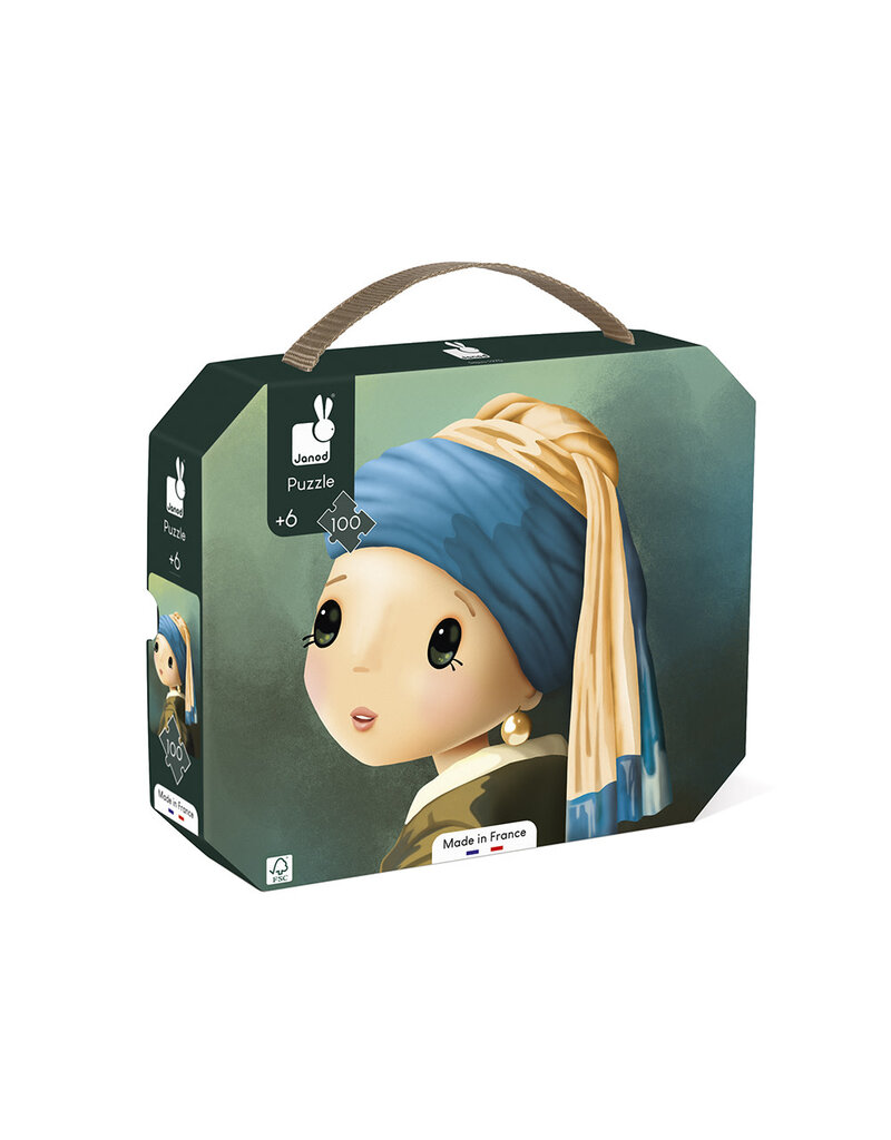 Janod Puzzel Geinspireerd door Vermeer100 stukjes