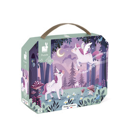 Janod Puzzel – Eenhoorns 54 stukjes