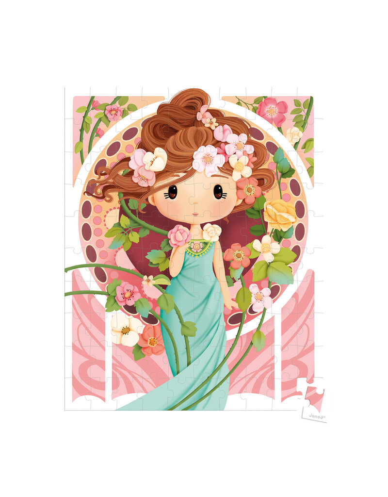 Janod Puzzel – Geinspireerd door Mucha 100 stukjes