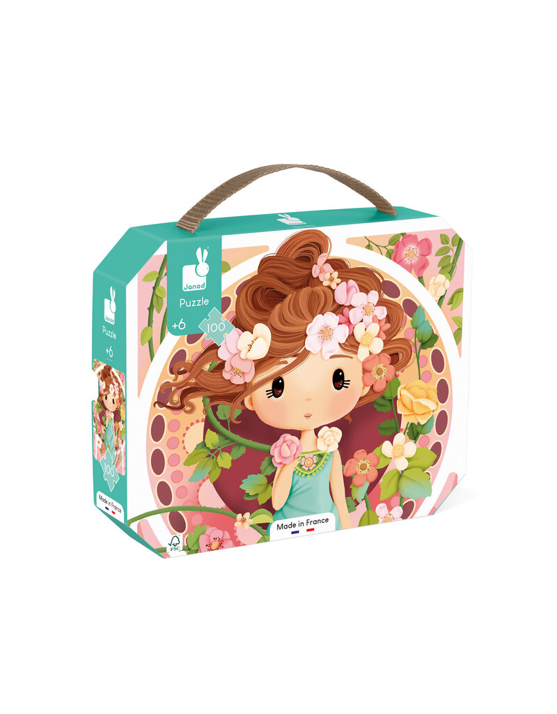 Janod Puzzel – Geinspireerd door Mucha 100 stukjes