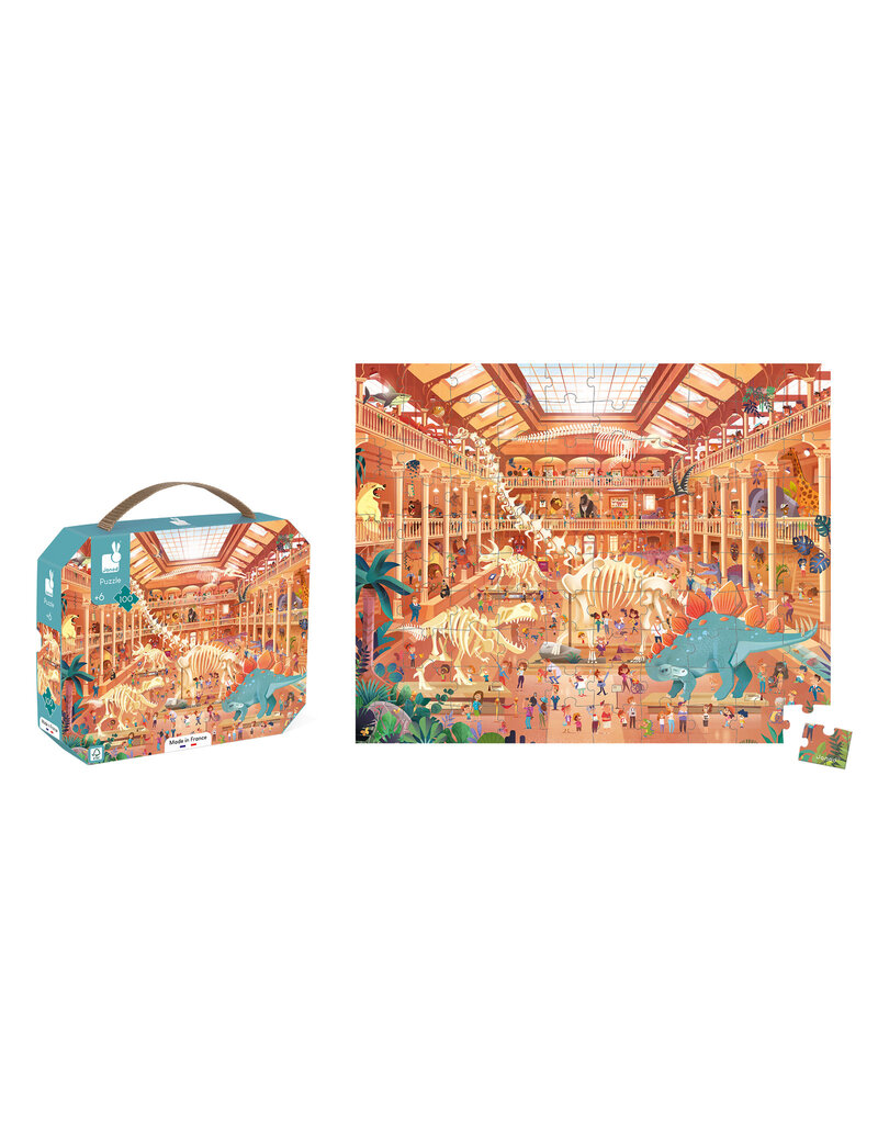 Janod Het Natuurhistorisch Museum 100 stukjes