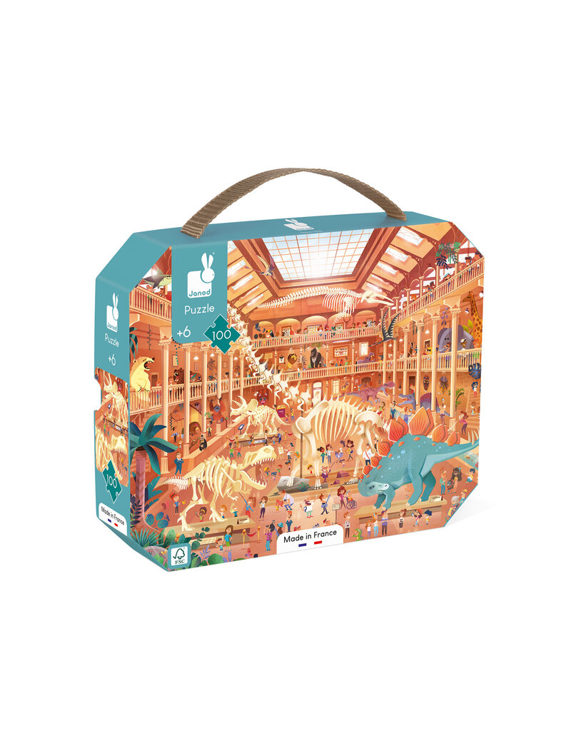 Janod Het Natuurhistorisch Museum 100 stukjes