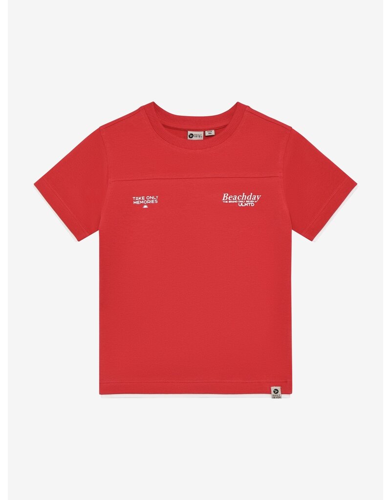 Daily Seven T-shirt Print Chrysanthemum