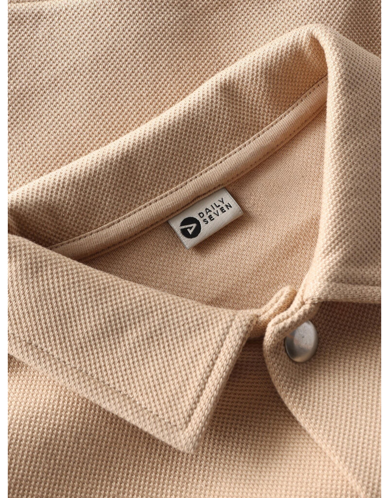 Daily Seven Oversized Bomberjacket Latte Sand