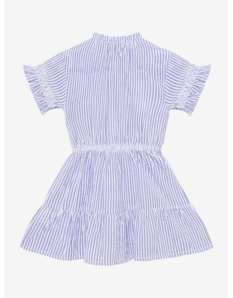 Daily Seven Dress Stripe Ruffle Lolite