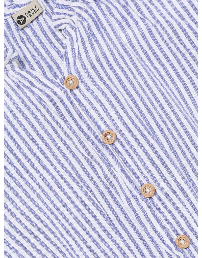 Daily Seven Dress Stripe Ruffle Lolite