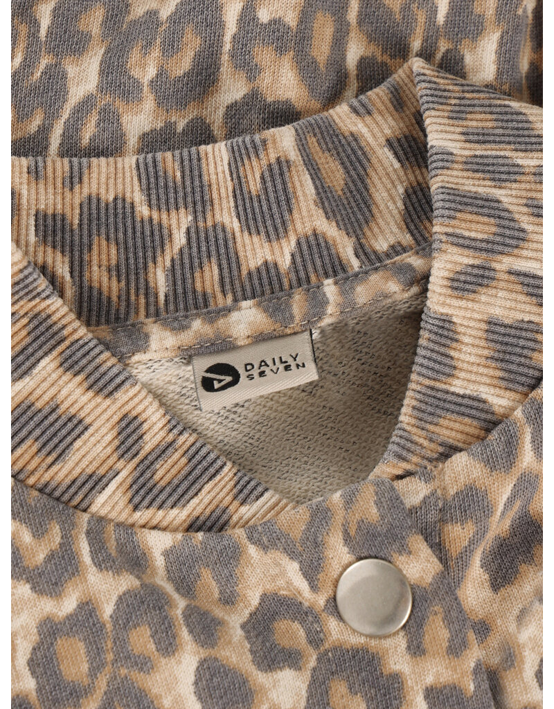 Daily Seven Sweat Jacket Print Sandshell