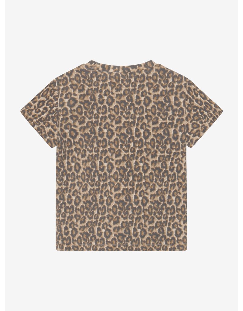 Daily Seven T-shirt Allover Print Sandshell