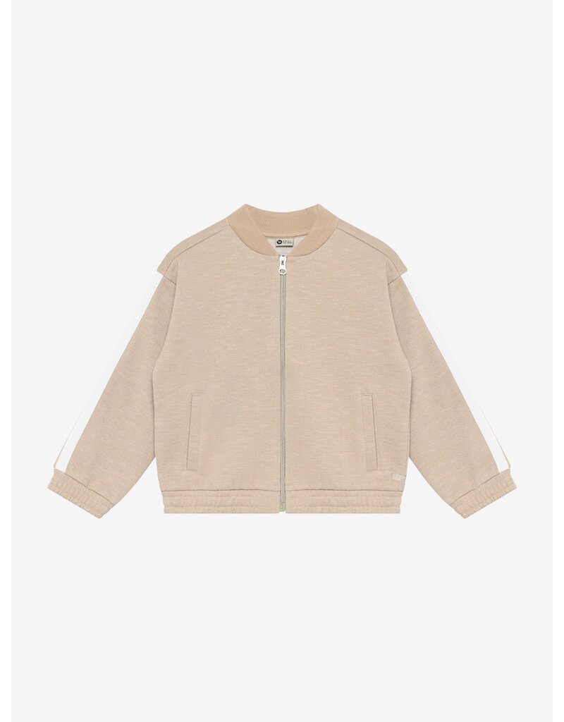 Daily Seven Sweat Jacket Glitter Latte Sand