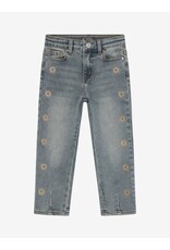Daily Seven Denim Mom Fit Embroidery Used Medium Denim