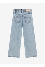 Daily Seven Denim Wide Fit Studs Blue Denim