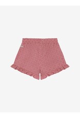 Daily Seven Ruffle Shorts Broderie Heather Rose