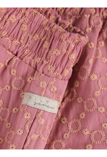 Daily Seven Ruffle Shorts Broderie Heather Rose