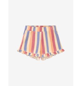 Daily Seven Terry Shorts Striped Heather Rose