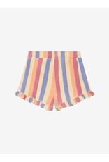 Daily Seven Terry Shorts Striped Heather Rose