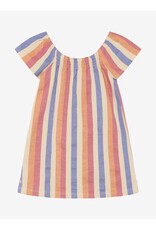 Daily Seven Dress Striped heather Rose