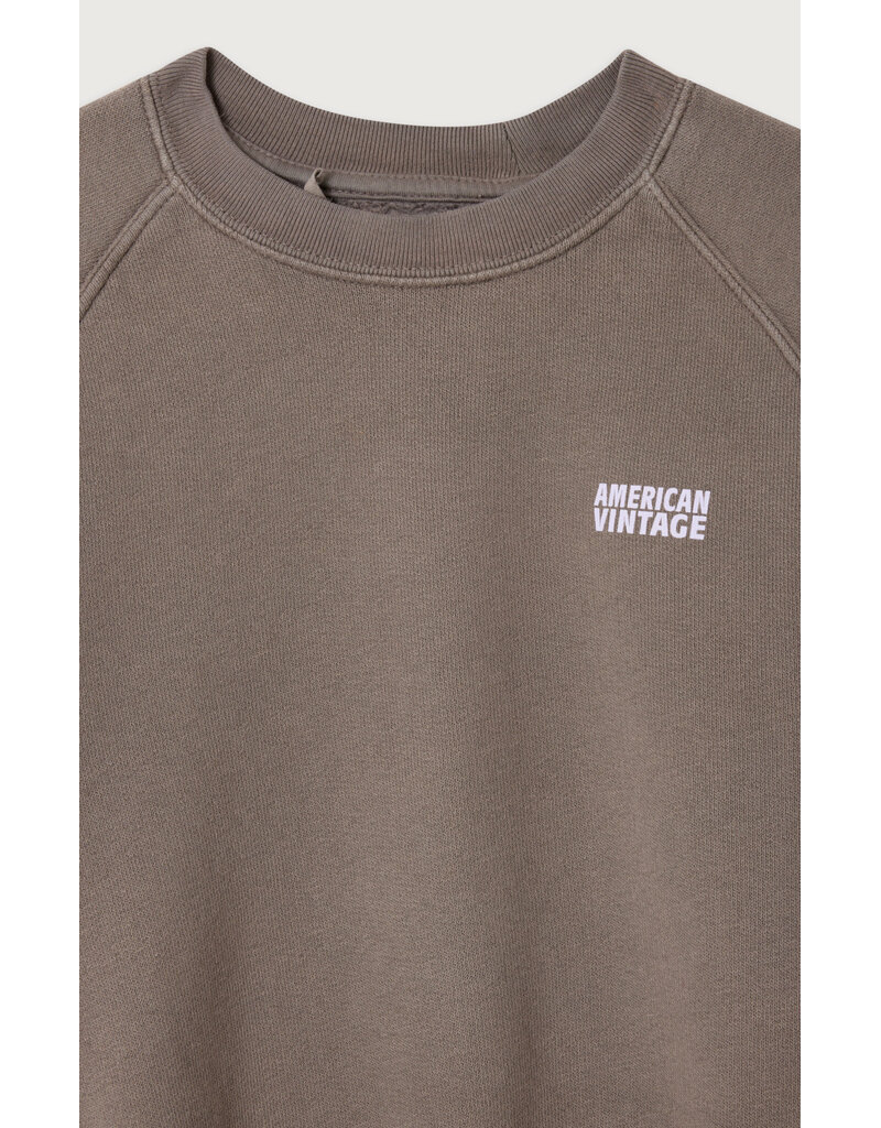 American Vintage Izubird Sweater Cendre Vintage