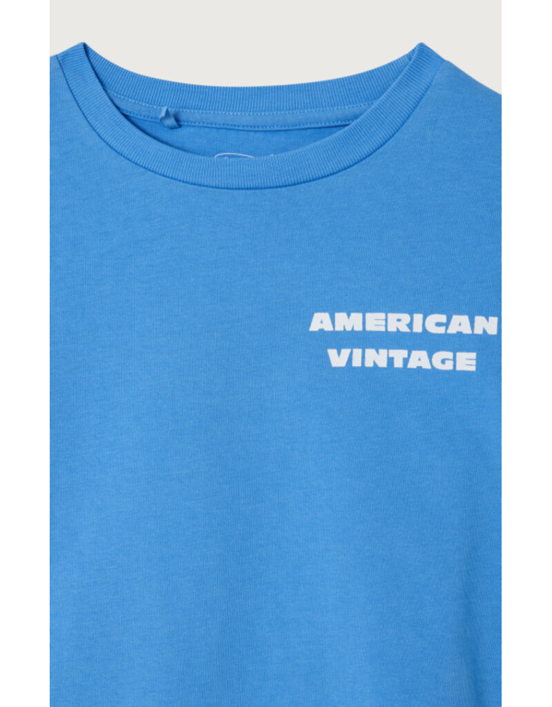 American Vintage Fizvalley T-Shirt Celeste Vintage