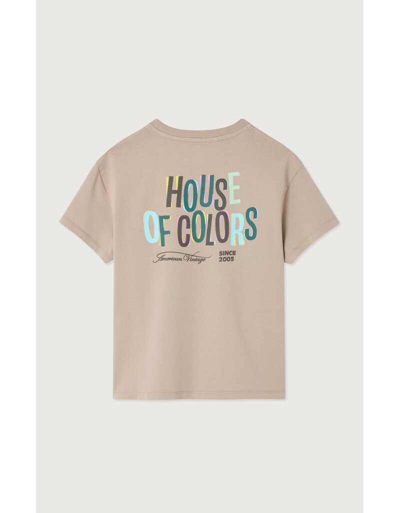 American Vintage Fizvalley T-Shirt Seigle Vintage